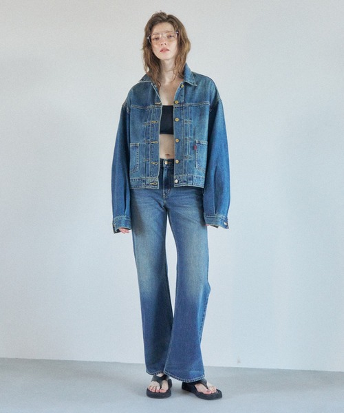 ジーンズ デニム デニムパンツ Levi's/リーバイス SOFT GRUNGE LOOSE BOOT レディース_15