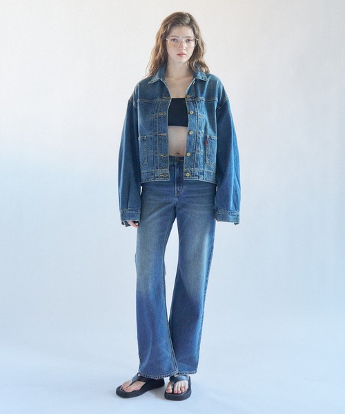 ジーンズ デニム デニムパンツ Levi's/リーバイス SOFT GRUNGE LOOSE BOOT レディース_18