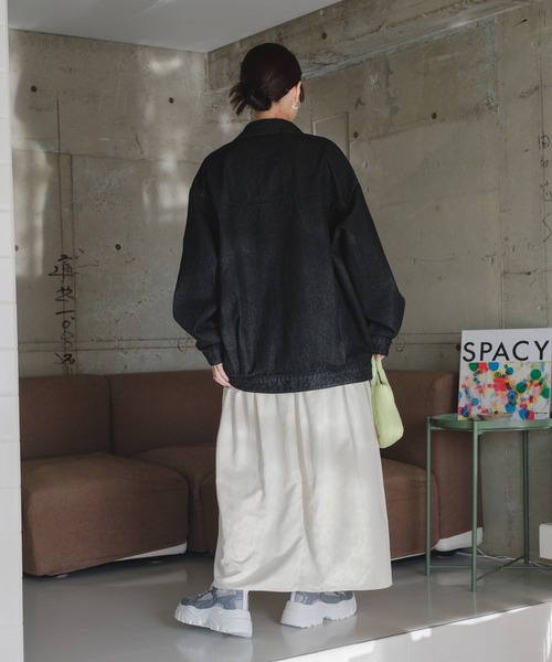 「Kastane」 フレアスカート FREE シルバー レディース_画像6