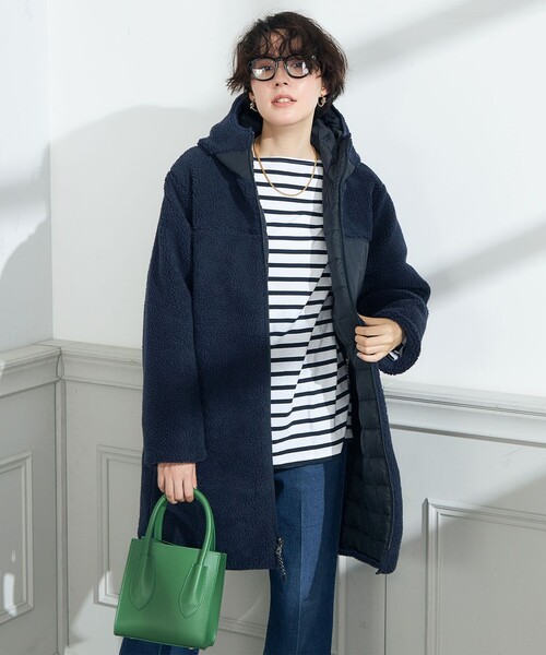 TAION（タイオン） ダウンコート S ネイビー レディース : ZOZOTOWN