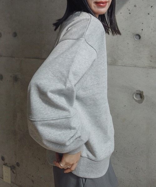 「y/m by RIKA」 スウェットカットソー FREE ライトグリーン レディース_画像5