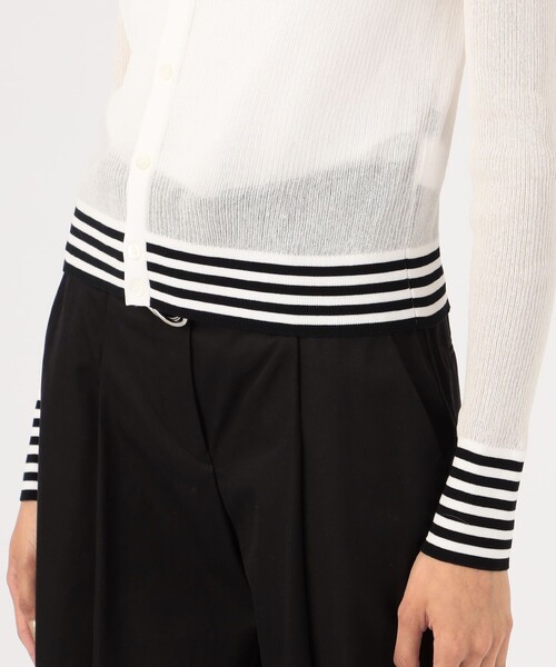 「CABaN」 ニットカーディガン FREE ブラック系その他 レディース_画像9