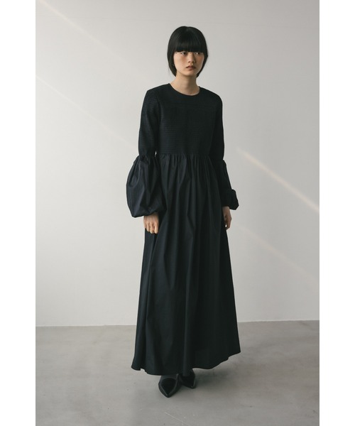 「STYLEMIXER」 長袖ワンピース MEDIUM ブラック レディース_画像5