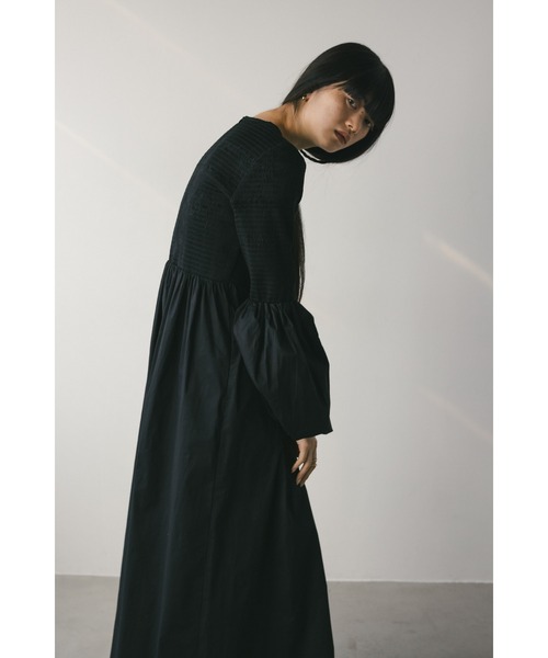 「STYLEMIXER」 長袖ワンピース MEDIUM ブラック レディース_画像8