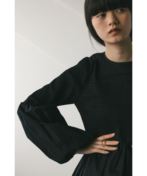 「STYLEMIXER」 長袖ワンピース MEDIUM ブラック レディース_画像9