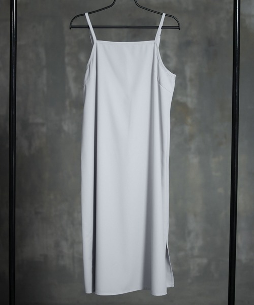 「DRESS PLUS」 7分袖ワンピース S ブラック レディース_画像7