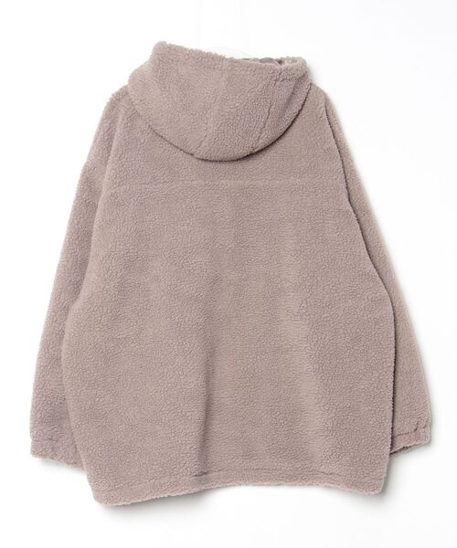 「Java」 ワンポイントコート X-LARGE ブラウン レディース_画像2