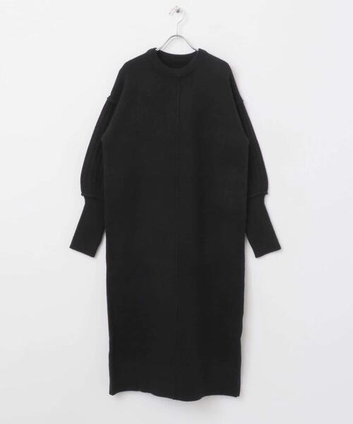 「SENSE OF PLACE by URBAN RESEARCH」 ニットワンピース ONE グレー レディースの画像7