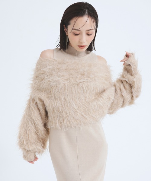 anuans（アニュアンス） コンビワンピース SMALL グレー レディース