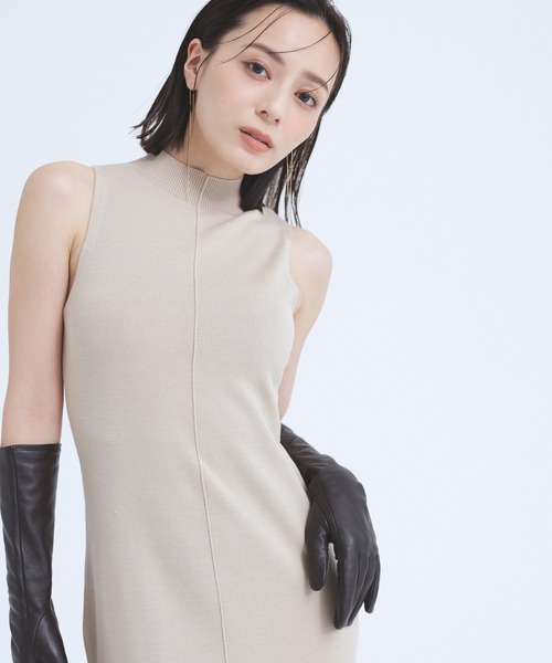 anuans（アニュアンス） コンビワンピース SMALL グレー レディース