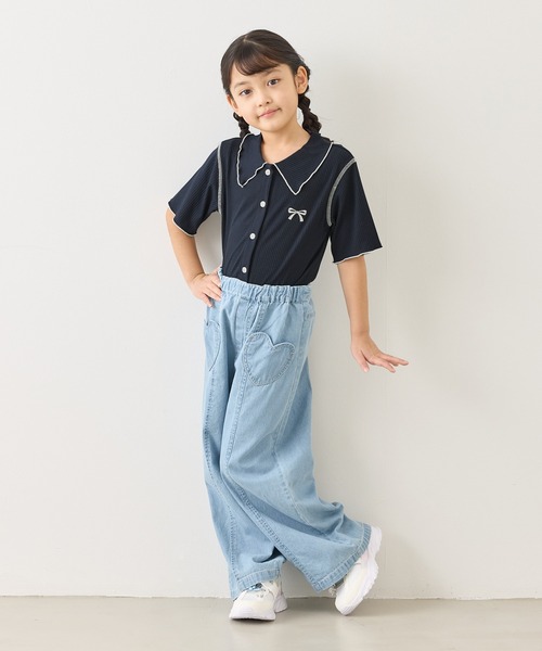 ROPE' PICNIC（ロペ ピクニック） ワイドパンツ パンツ 「KIDS/キッズ