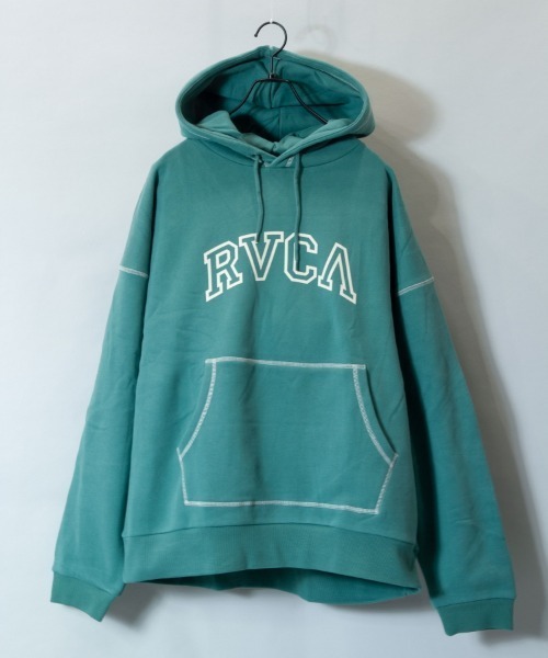 「RVCA」 プルオーバーパーカー L ブラック メンズ_画像3