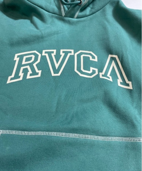 「RVCA」 プルオーバーパーカー L ブラック メンズ_画像5