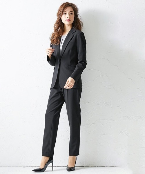 「7days Life Styling」 セットアップ LL チャコールグレー レディース_画像4