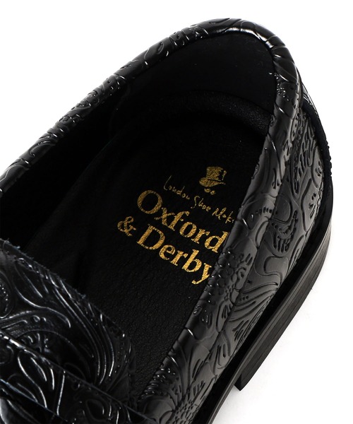 「London Shoe Make」 ローファー UK9.5 ブラック メンズ_画像9