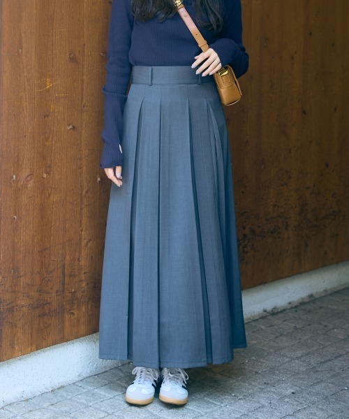 「slattgir」 プリーツスカート M グレー レディース_画像7