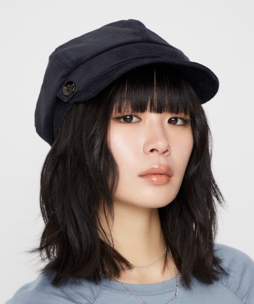 LAGUA GEM（ラグアジェム） 帽子 キャスケット CORDUROY キャップ