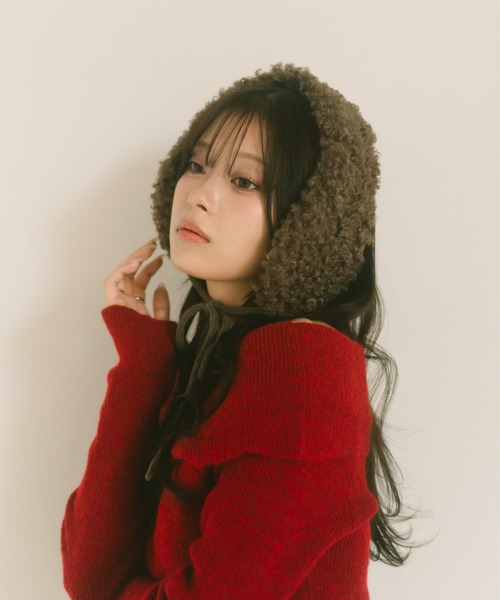 「VANNIE U」 イヤーマフ FREE アイボリー レディース_画像5