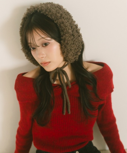 「VANNIE U」 イヤーマフ FREE アイボリー レディース_画像9