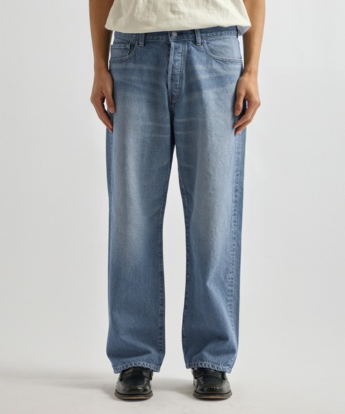 パンツ FADE STRAIGHT DENIM SAND BLUE Saturdays NYC（サタデーズ ニューヨークシティ） ジーンズ Tobias