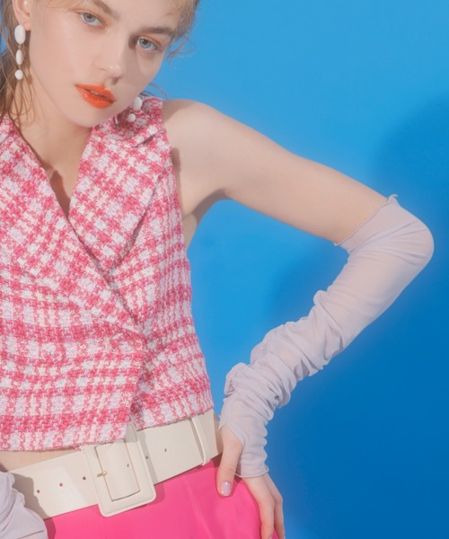 「EIMY ISTOIRE」 ベルト FREE ホワイト レディース_画像2