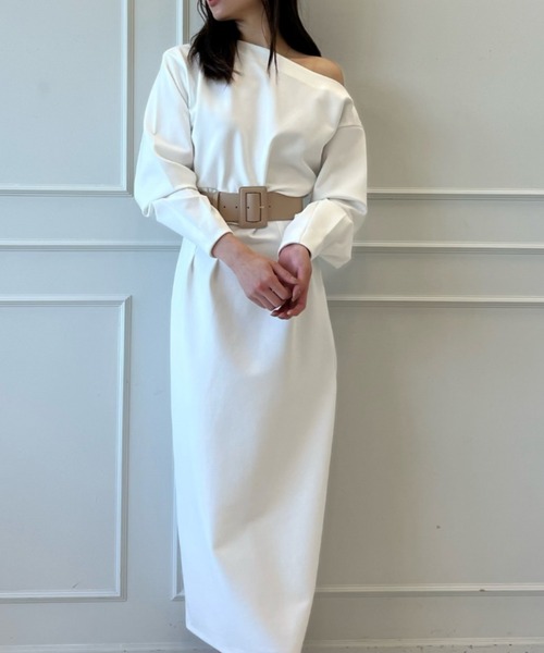 「EIMY ISTOIRE」 ベルト FREE ホワイト レディース_画像7