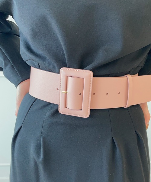 「EIMY ISTOIRE」 ベルト FREE ホワイト レディース_画像8