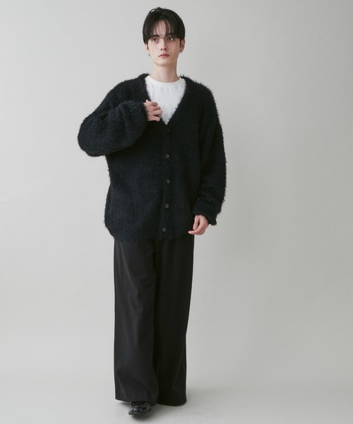 「LUCY」 スラックス LARGE ブラック メンズ_画像9