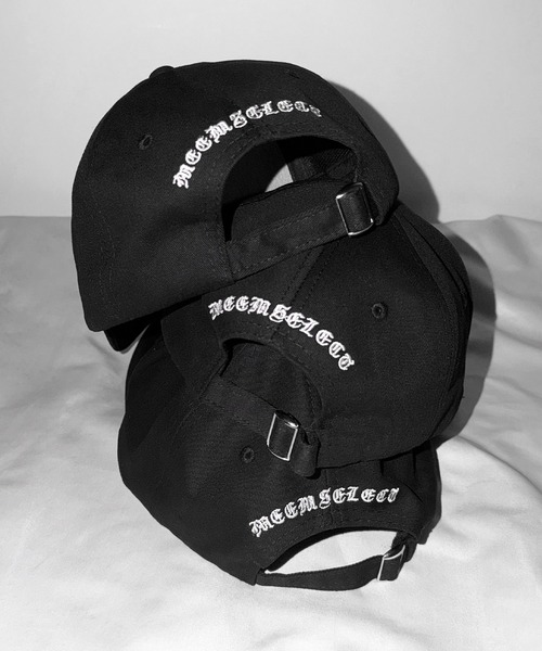 me+em select（ミームセレクト） キャップ 帽子 M LOGO embroidery CAP