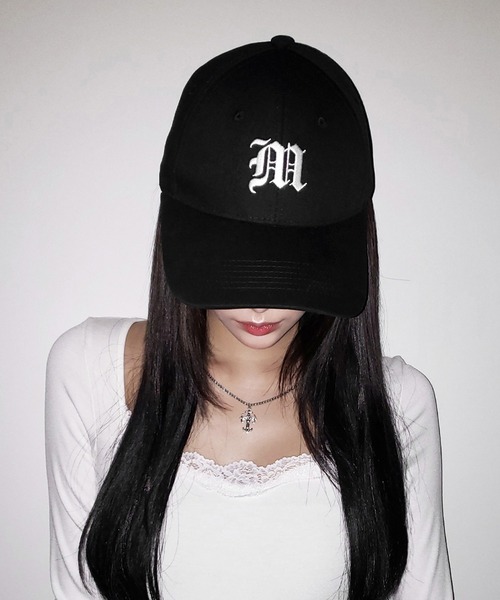 me+em select(ミームセレクト) キャップ 帽子 M LOGO embroidery CAP me+em select(ミームセレクト) キャップ 帽子 M LOGO embroidery CAP
