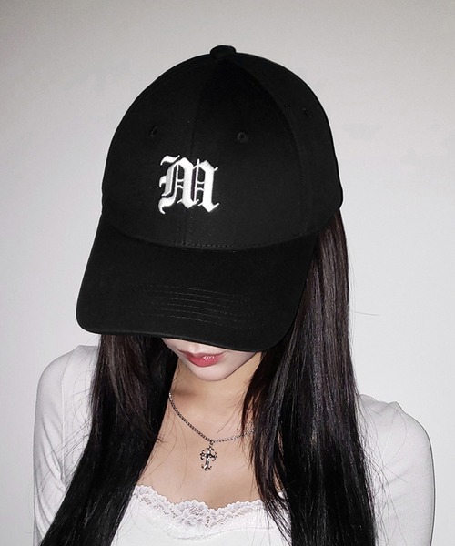 M&M ロゴ刺繍CAP M刺繍ロゴキャップ・全6色 | レディースファッション通販 - DHOLIC