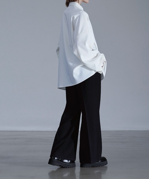 「Loose/ルース」 長袖シャツ S ブラック メンズ_画像3