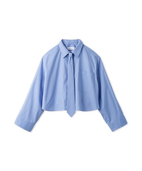 「Mila Owen」 長袖シャツ 0 ホワイト レディース_画像7