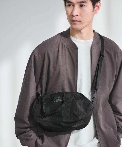 GREGORY ブラック ショルダーバッグ GREGORY（グレゴリー） ショルダーバッグ 「別注」「GREGORY」ポニー