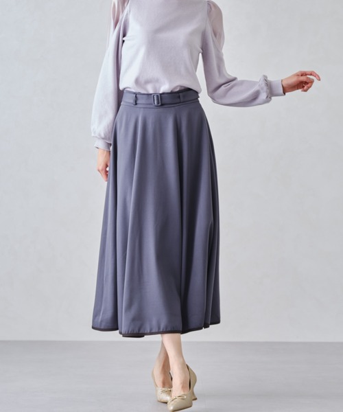 「MISCH MASCH」 ロングスカート S グレー レディース