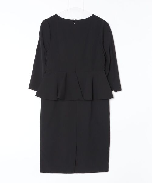 「RUIRUE BOUTIQUE」 長袖ワンピース M ブラック レディース_画像2