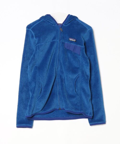 パタゴニア　レディースパーカー patagonia（パタゴニア） ジップアップパーカー M ブルー レディース
