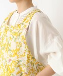 エプロン イエローパピヨン タブリエエプロン ミモザの詳細画像5