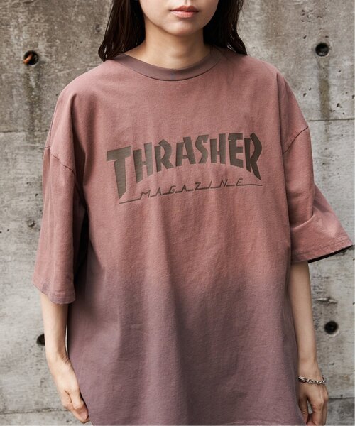 THRASHER（スラッシャー） tシャツ ヴィンテージダメージTシャツ