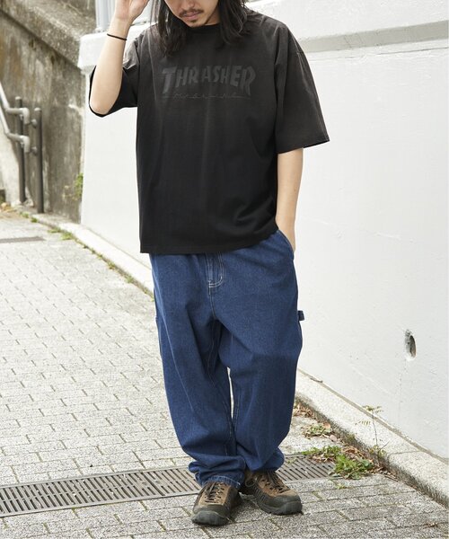 THRASHER（スラッシャー） tシャツ ヴィンテージダメージTシャツ