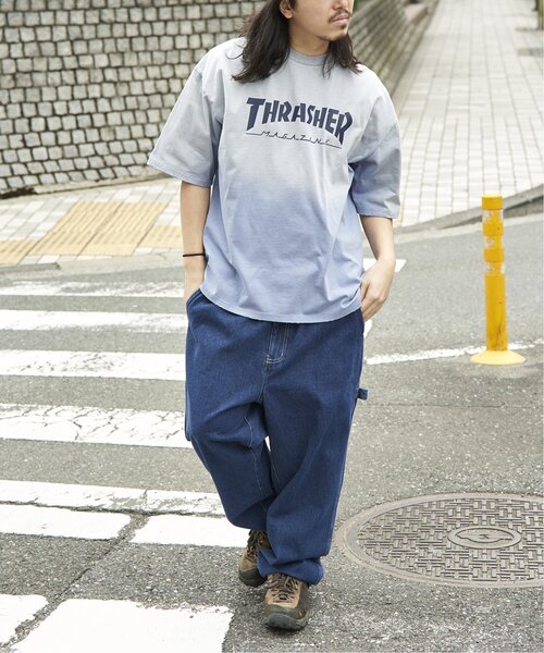 THRASHER（スラッシャー） tシャツ ヴィンテージダメージTシャツ