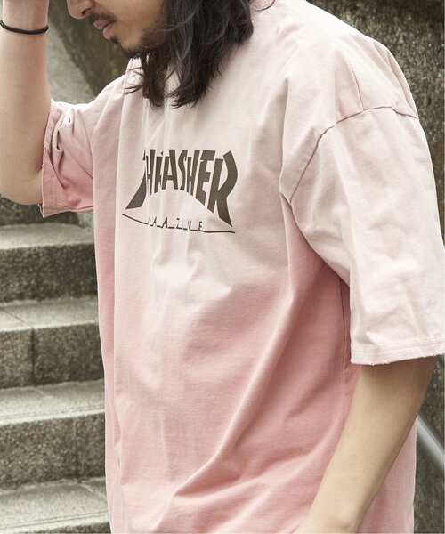 【珍品】vintage thrasher Tシャツ 80's スラッシャー 80-90's THRASHER プリントTシャツ “MADE IN USA / PUSHEAD