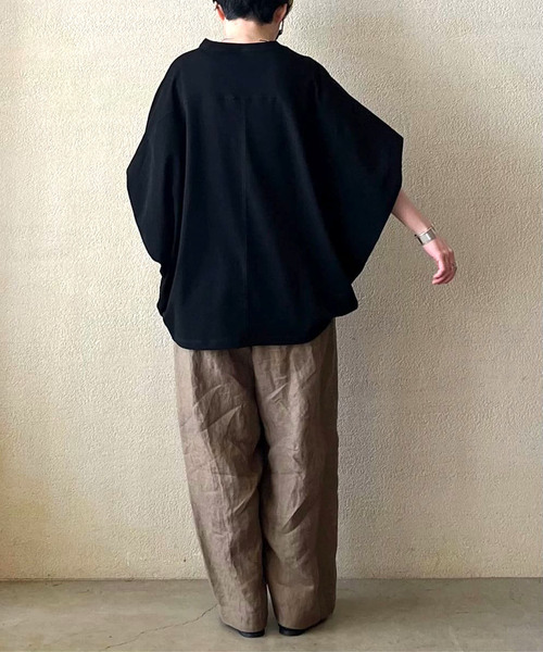 「JOURNAL STANDARD LUXE」 長袖カットソー FREE グレー レディース_画像4