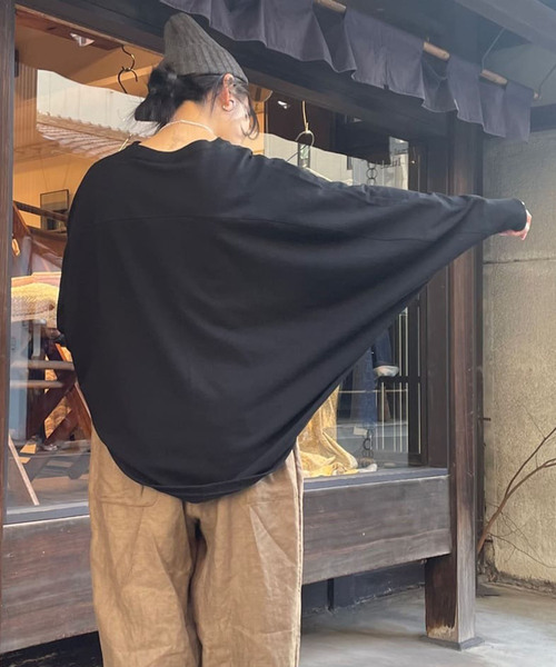 「JOURNAL STANDARD LUXE」 長袖カットソー FREE グレー レディース_画像6