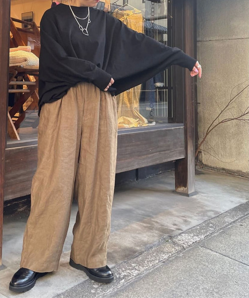 「JOURNAL STANDARD LUXE」 長袖カットソー FREE グレー レディース_画像7