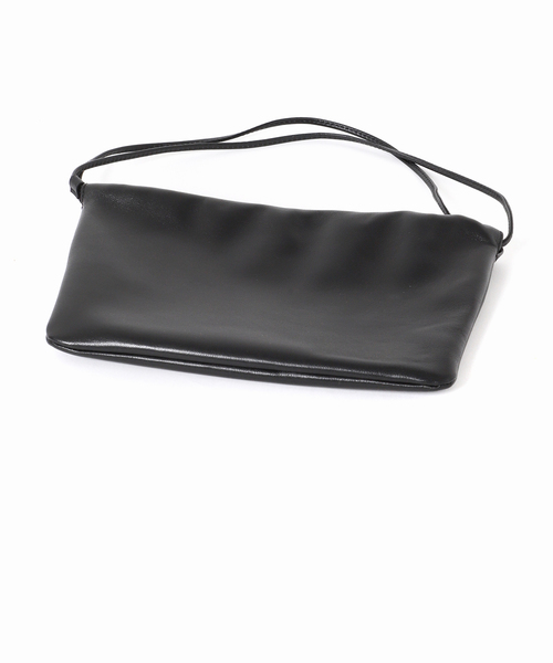 NOTHING WRITTENレザーポーチバッグ NOTHING WRITTEN☆Nella strap mini bag ミニバッグ ポーチ (NOTHING
