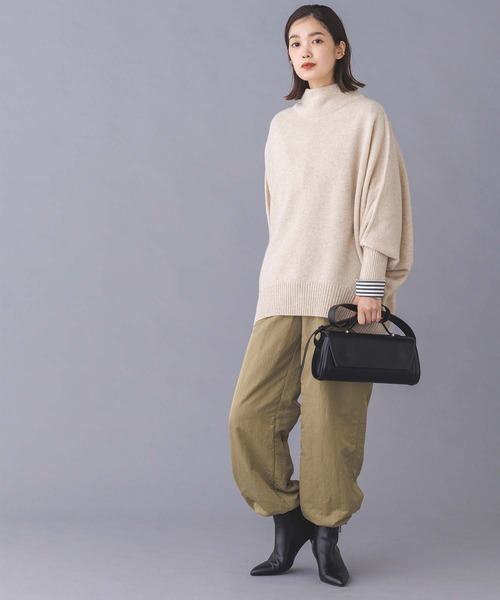 「Gready Brilliant」 長袖ニット FREE モカ レディース_画像5