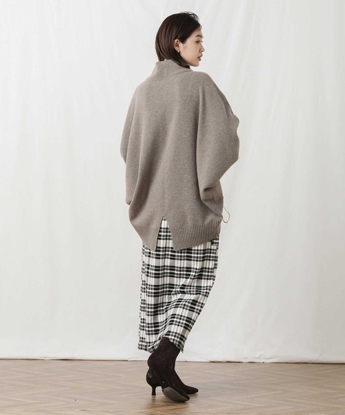 「Gready Brilliant」 長袖ニット FREE モカ レディース_画像8