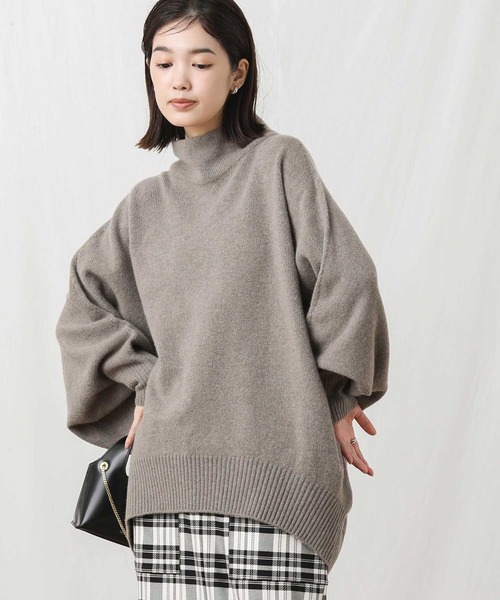 「Gready Brilliant」 長袖ニット FREE モカ レディース_画像9