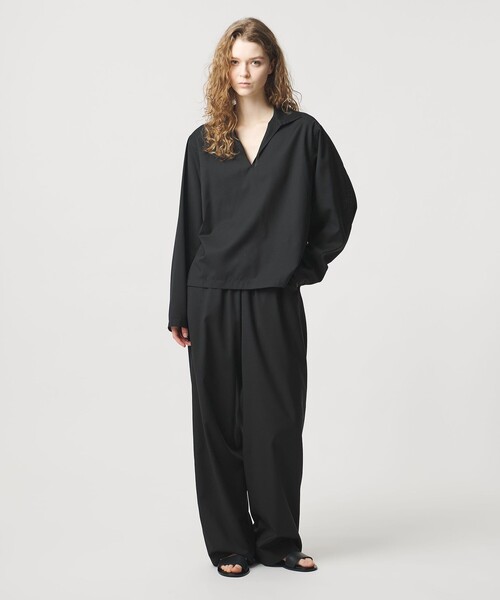 LOEFF（ロエフ） ブラウス シャツ 「LOEFF」トロピカルウール